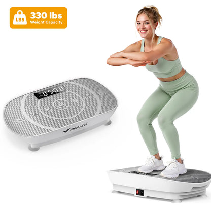 Slim Vibration Plate Exercise Machine – Compact Whole Body Workout for Lymphatic Drainage, Home Gym Fitness Equipment